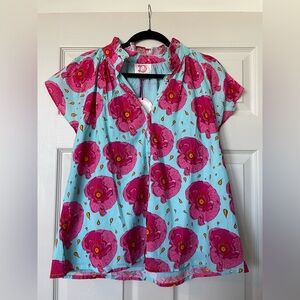NWT Victoria Dunn blouse size Medium